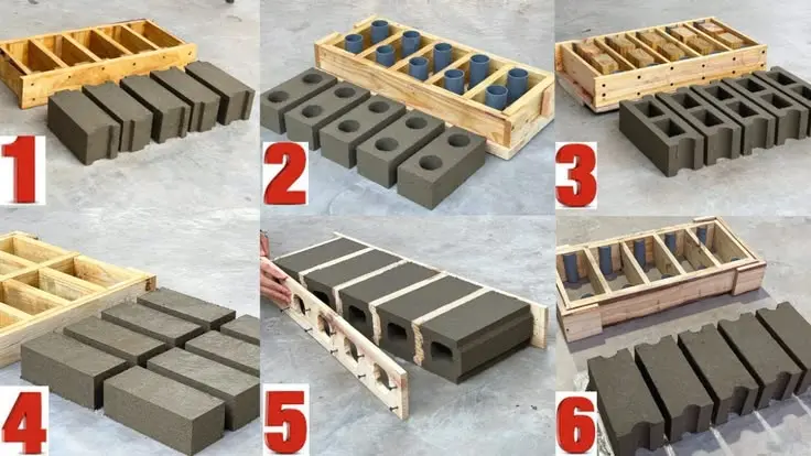 Top 6 Creative Smart Brick Molds | Brick mold ideas